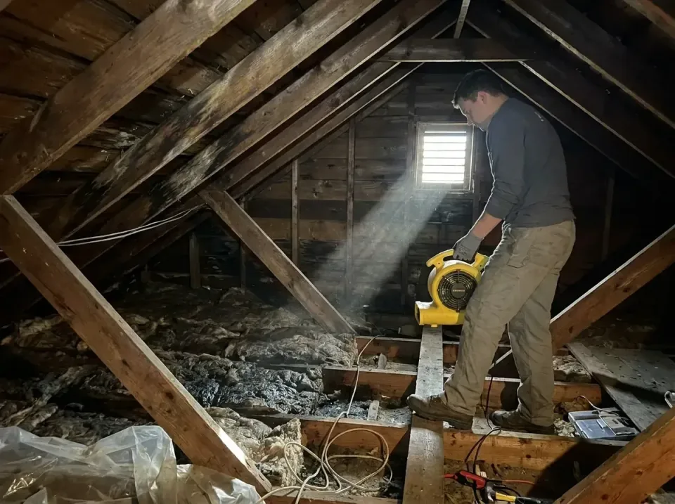 attic-water-damage-drying-proc-007 — frequently asked questions, Emergency Water Extraction & 24/7 Flood Response in Orono,…